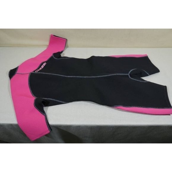 NWOT CRESSI WOMEN'S LIDO 2MM SHORTY WETSUIT BLACK-PINK  XXL - Picture 1 of 4